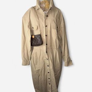 Brownstone Studio Tan casual dress